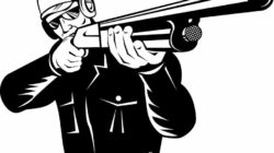 hunter with shotgun