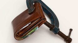 Wallet in a vice