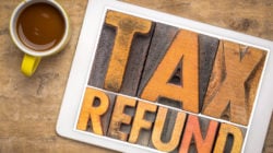 tax refunds less taxes paid